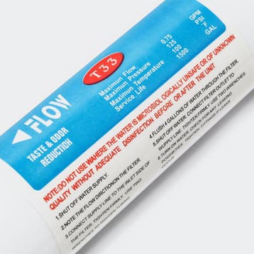 Filtre à charbon actif par osmose en ligne 1/42x filetage f, Ophalen of Verzenden, Neuf
