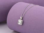 Ketting met hanger - 14 karaat Witgoud - 2.67ct. tw. Diamant