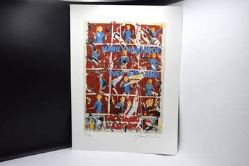 Mimmo Rotella (1918-2006) - La Mia Bocca