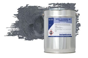 Wixx Vlonder en Terrasolie UV+ Antraciet 1L, Verzenden