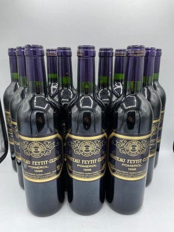 1998 Chateau Feytit Clinet - Pomerol - 12 Bouteilles (0,75, Collections