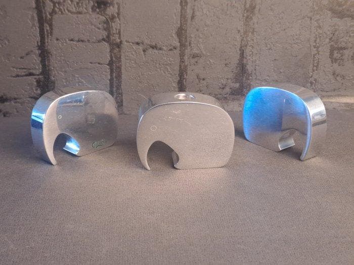 Royal Copenhagen, Gerorg Jensen - Figuur - Elephants -, Antiek en Kunst, Antiek | Meubels | Stoelen en Sofa's