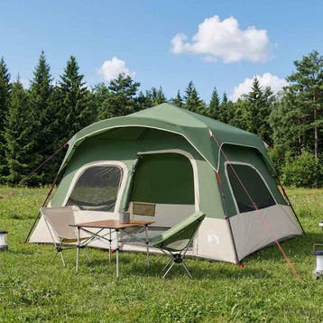 vidaXL Directe Tent Groen 340 x 280 x 190 cm, Verzenden, Nieuw