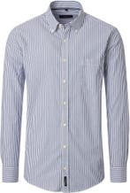 Casa Moda Overhemd Strepen Blauw maat M Heren, Kleding | Heren, CASAMODA, Nieuw, Halswijdte 39/40 (M), Verzenden