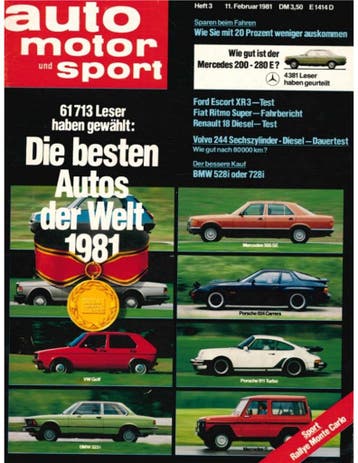1981 AUTO MOTOR UND SPORT 03 DUITS