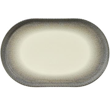 Borden | TOUCH | Porselein | Crème | 6 Stuks | 330x210mm, Verzenden, Nieuw in verpakking