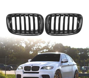 CALANDRES BMW X5 E70 X6 E71 07-14 LOOK M PERFORMANCE NOIR BR, Verzenden