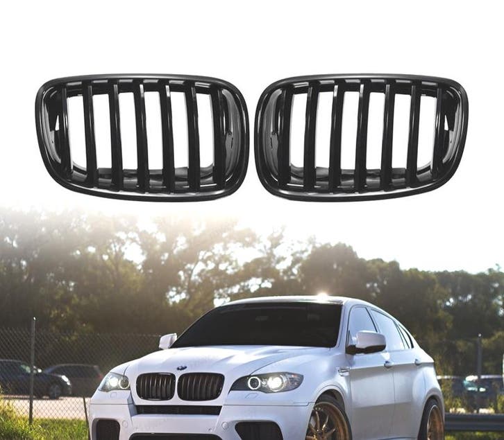 CALANDRES BMW X5 E70 X6 E71 07-14 LOOK M PERFORMANCE NOIR BR, Auto-onderdelen, Carrosserie, Verzenden