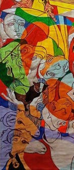 René Rijnink (1949) - Lo Specchio Magico, Antiquités & Art, Art | Peinture | Moderne