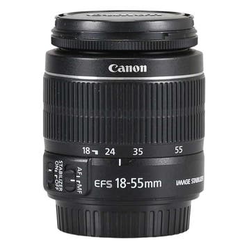 Canon EF-S 18-55mm f/3.5-5.6 IS II met garantie, Ophalen of Verzenden, Gebruikt