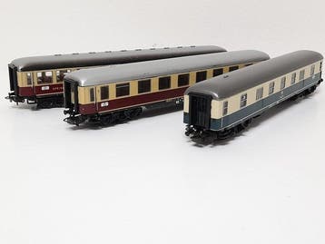 Märklin H0 - 4044, 4085, 4087 - Modeltrein personenwagen (3)