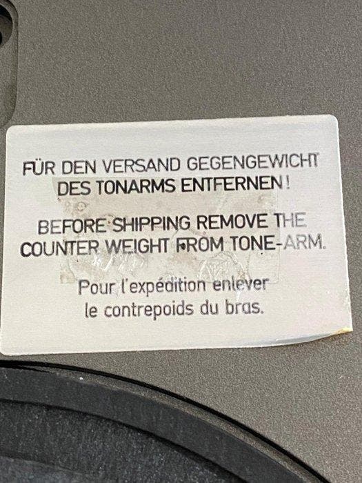 Thorens - TD 104 MK II Platenspeler, TV, Hi-fi & Vidéo, Radios