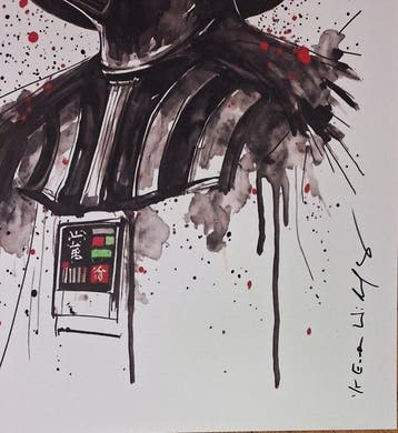 Darth Vader - Series  Tokyo Pop Icons  by Emma Wildfang -, Nieuw