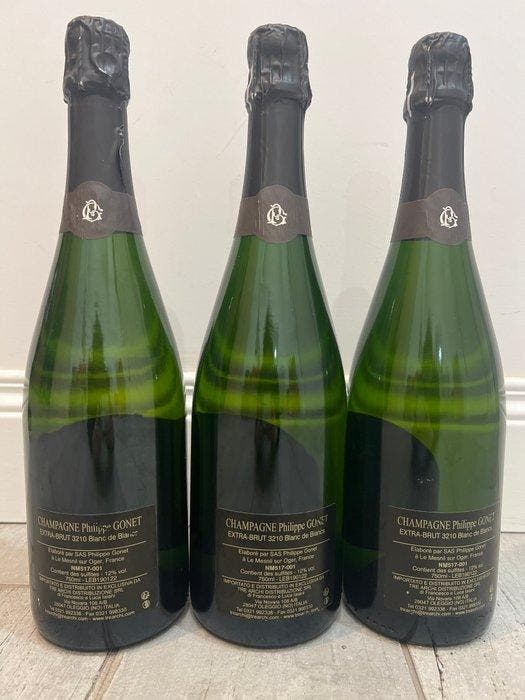 Philippe Gonet, 3210 - Champagne Blanc de Blancs, Extra Brut, Verzamelen, Wijnen