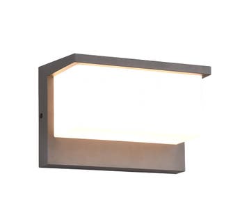 Trio NESTOS wandlamp | LED | antraciet met wit | 23 x 15 cm, Verzenden, Nieuw
