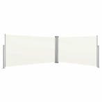 vidaXL Windscherm uittrekbaar 160x600 cm crème, Verzenden