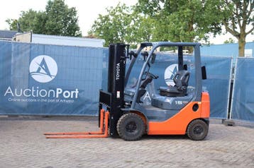 Veiling: Heftruck Toyota 42-8FDL15 Diesel 1500kg 3.0m 2025, Ophalen