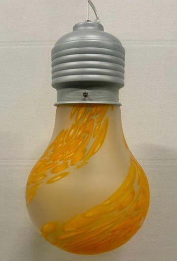 Lampe à suspendre - Verre de Murano - verre soufflé