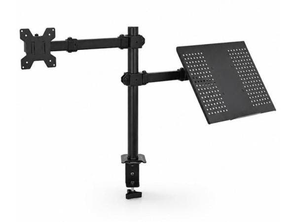 Veiling - Tweearms desktopmonitor en laptopstandaard, Divers, Divers Autre