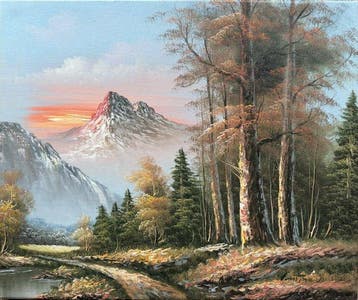 Kurt Troy (XX) - Chemin de Montagne