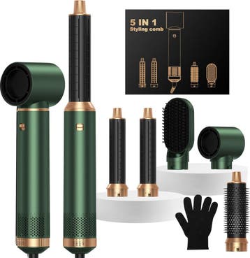 OKWRAP 5-in-1 Airbrush | Retour Deal | Nu 42% goedkoper, Verzenden, Nieuw, Haarverzorging