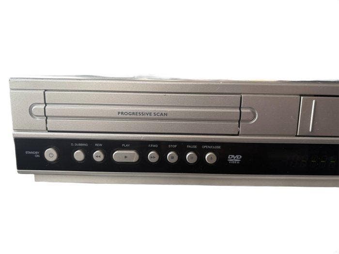 Philips DVD/VHS Combo Player Videorecorder, Collections, Appareils photo & Matériel cinématographique
