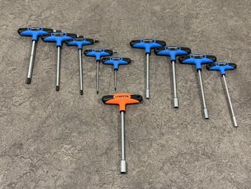 Veiling - Protop T-greep sleutelset 10-delig, Nieuw