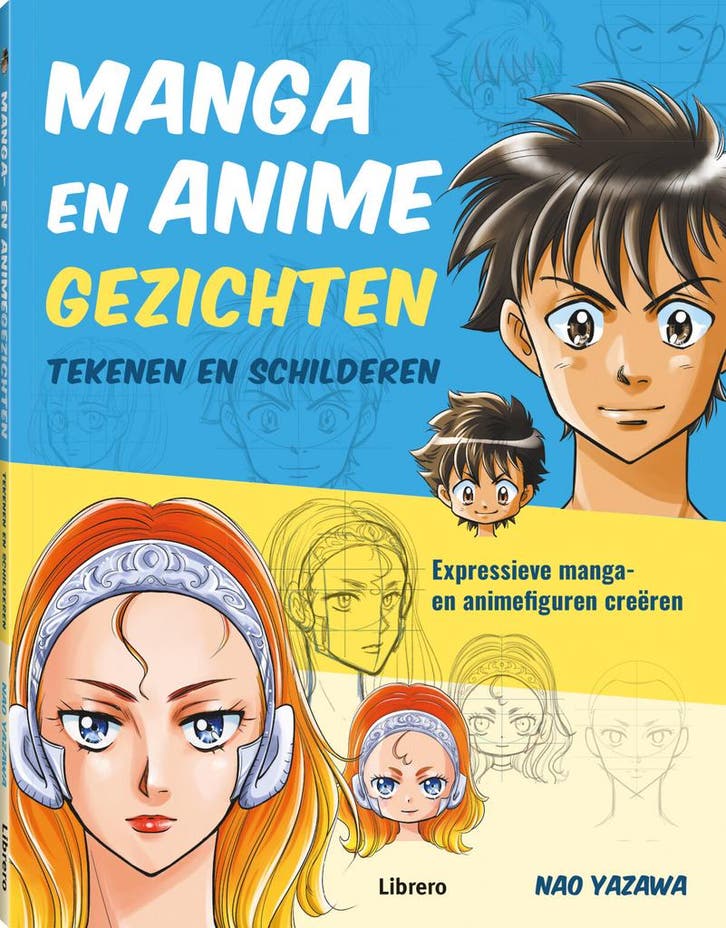 Manga- en animegezichten tekenen en schilderen 9789463597982, Boeken, Hobby en Vrije tijd, Zo goed als nieuw, Verzenden