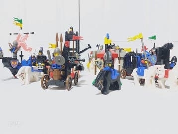 Lego Set - Castle - Black Falcons; Lion Knights; diverse, Nieuw