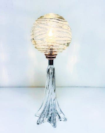Tafellamp - Kristal, Glas