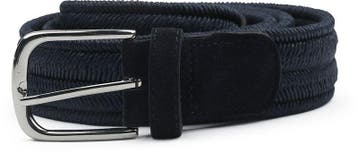 Profuomo Waxed Geweven Riem Navy maat 105 Heren, Vêtements | Hommes, Ceintures, Verzenden, Riem of Ceintuur