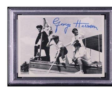 Beatles - Trading card, Zwart-wit 2e serie - George Harrison, Cd's en Dvd's, Nieuw in verpakking