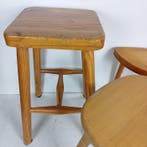 Tabouret - Hêtre - Trois tabourets / petites tables