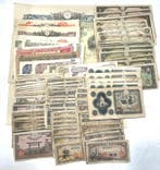 Japon. 100 used Japanes bank notes / War time bonds1938-1942