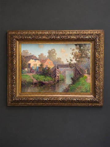 Jan Knikker jr. (1911-1990) - Giethoorn, Antiek en Kunst