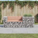 vidaXL Tuinbank met schanskorf massief douglashout, Verzenden, Nieuw