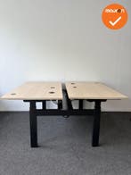 Vepa Presto Duo zit-sta bureau - 140x80 - memory bediening -, Zakelijke goederen, Werkplek, Ophalen of Verzenden, Gebruikt, Bureau