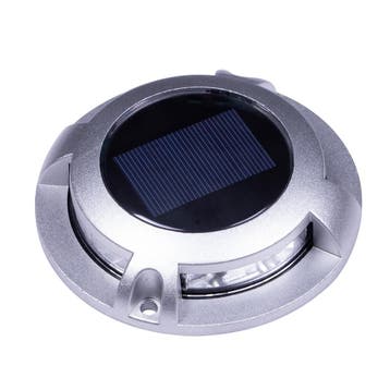 Buitenverlichting zonne-energie Solar Decklight RVS, Verzenden, Nieuw