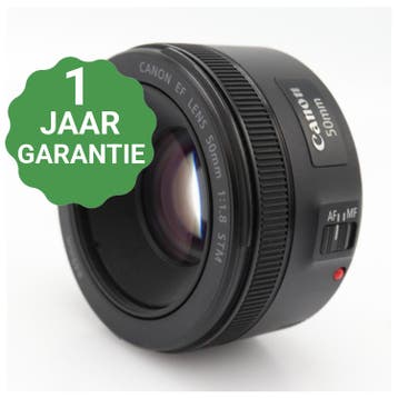 Canon EF 50mm f/1.8 STM | Tweedehands, Audio, Tv en Foto, Foto | Lenzen en Objectieven, Verzenden, Zo goed als nieuw