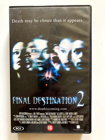 FINAL DESTINATION 2 (VHS), Cd's en Dvd's, Gebruikt