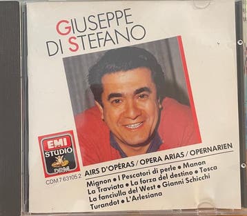 Giuseppe di Stefano - Airs DOpéras = Opera Arias = Opernari, Verzenden, Gebruikt