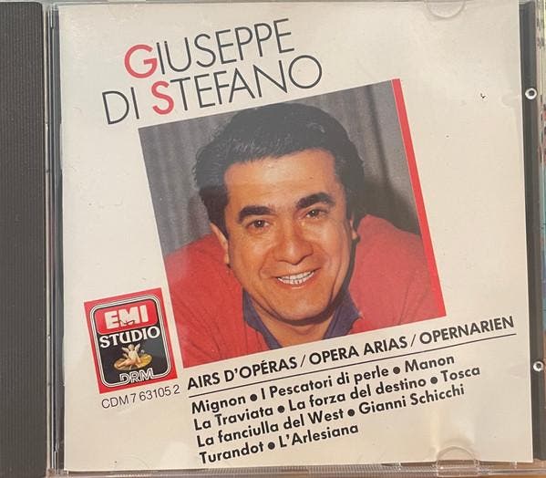 Giuseppe di Stefano - Airs DOpéras = Opera Arias = Opernari, CD & DVD, CD | Pop, Envoi