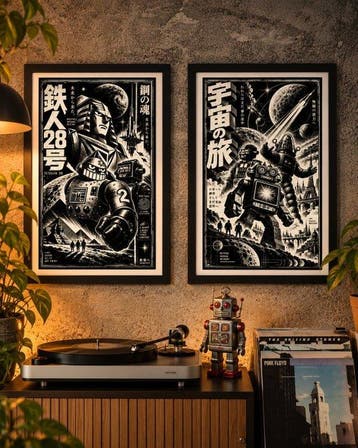 Æ (XX-XXI) - BUNDLE!! Tetsujin 28 & Japanese Tin Robots: