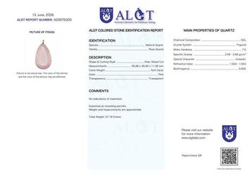 ALGT Gecertificeerd - Grote en meesterlijke natuurlijke