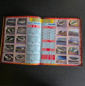2002 Panini World Cup Korea/Japan 2002 Ronaldo Album complet, Collections
