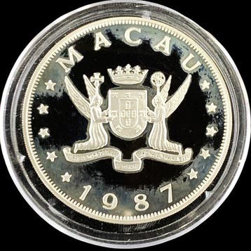 Macao. 100 Patacas 1987, Year of the Rabbit (Zonder