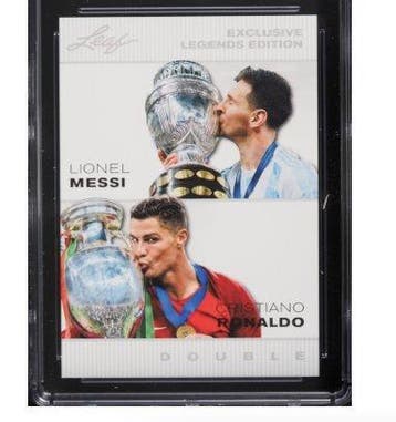 2024 Leaf Lionel Messi / Cristiano Ronaldo Special Release
