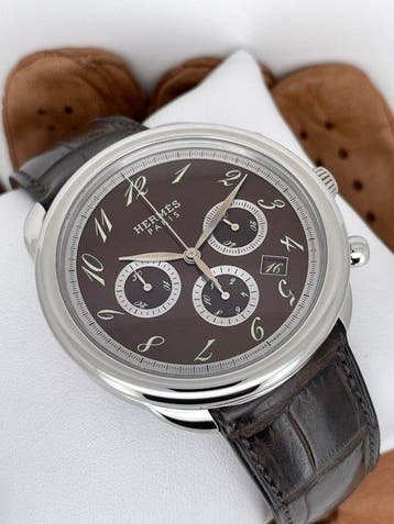 Hermès - Arceau Chronograph Automatic - AR4.910 - Homme -