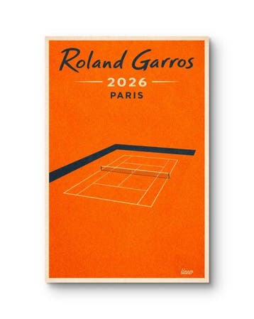 Dominique Kleiner - Roland Garros 2026 Paris - Exemplaire