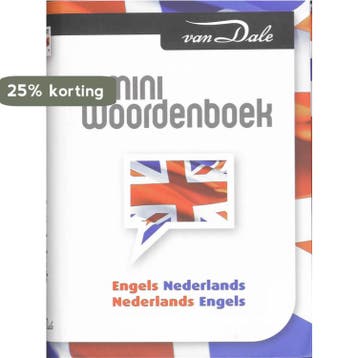 Van Dale Miniwoordenboek Engels Nederlands Nederlands Engels, Gelezen, Verzenden, Van Dale, Nederlands